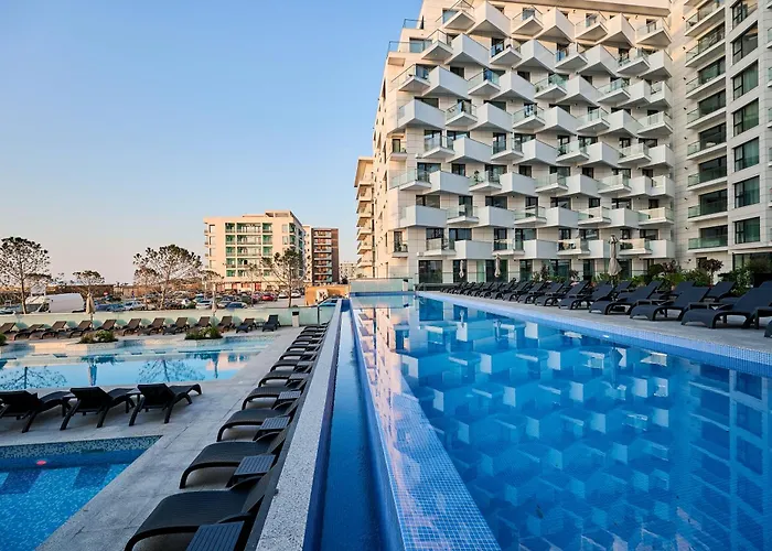 شقة Exotic Sunrise View - Infinity Pool & Năvodari